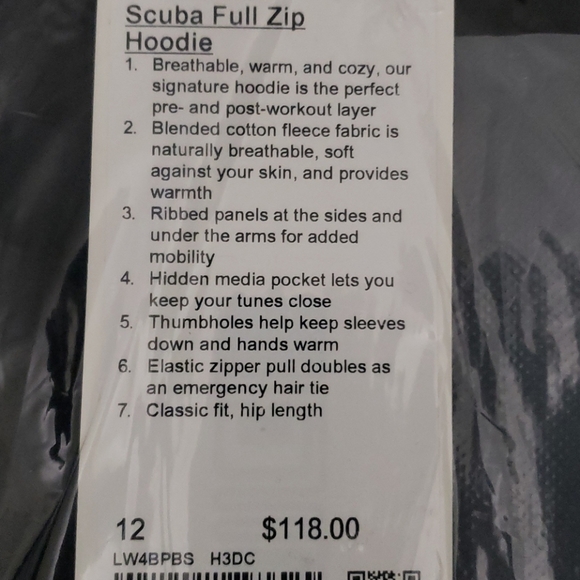Scuba full zip hoodie - Picture 10 of 12